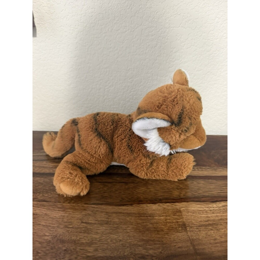 Douglas  Bengal Tiger Cub Plush Stuffed Animal Orange Stripe Wild Cat 11" - Picture 4 of 5